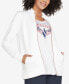 ფოტო #1 პროდუქტის Women's GoWalk Ribbed Hoodless Jacket