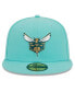 Men's Turquoise Charlotte Hornets 2023/24 City Edition Alternate 59FIFTY Fitted Hat