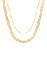 ფოტო #1 პროდუქტის Gaby Chain Layering Necklace, Set of 2