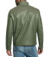 Фото #2 товара Men's Perforated Faux Leather Hipster Jacket, Created for Macy's