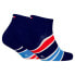 TOMMY HILFIGER Sneaker Sport Stripe short socks 2 pairs