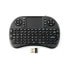 Wireless keyboard + touchpad Mini Touch - black - AAA batteries