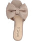 ფოტო #4 პროდუქტის Women's Fayre Oversized Bow Slip On Flat Sandals