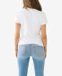 ფოტო #4 პროდუქტის Women's Short Sleeve Ombre Crystal Arch Logo T-shirt