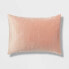 Фото #5 товара 8pc King Luxe Velvet Comforter Set Salmon Pink - Threshold
