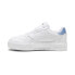 Фото #5 товара Puma Cali Court Leather Lace Up Womens White Sneakers Casual Shoes 39380211