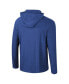 ფოტო #4 პროდუქტის Men's Royal Florida Gators Cloud Jersey Raglan Long Sleeve Hoodie T-Shirt