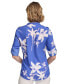 ფოტო #2 პროდუქტის Women's Floral Print Button Down Shirt