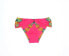 Фото #2 товара Mara Hoffman Pineapple Flower Pattern Neon Pink Bikini Bottom Swimwear Size XS