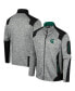 Фото #1 товара Men's Gray Michigan State Spartans Silberman Color Block Full-Zip Jacket