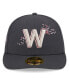 Men's Graphite Washington Nationals City Connect Low Profile 59FIFTY Fitted Hat