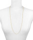 Фото #2 товара Macy's 18" Singapore Chain Necklace (1-1/2mm) in 14k Gold