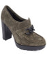 ფოტო #1 პროდუქტის Women's Justin Lug High Heel Loafers