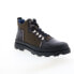Фото #2 товара French Connection Victor FC7181B Mens Black Leather Casual Dress Boots 11.5