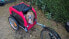 Trixie Przyczepa do roweru 60×57×80 cm czerwono/czarna