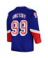 Фото #3 товара Men's Wayne Gretzky Blue New York Rangers Big and Tall Blue Line Player Jersey