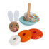 JANOD Lapin Stackable Roly-Poly Rabbit