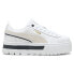 Фото #1 товара Puma Mayze Classics Platform Lace Up Womens White Sneakers Casual Shoes 3985730