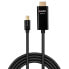 Фото #2 товара Lindy 2m Mini DP to HDMI Adapter Cable - 2 m - Mini DisplayPort - HDMI Type A (Standard) - Male - Male - Straight