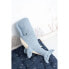 Fluffy toy Crochetts OCÉANO Light Blue Whale 28 x 75 x 12 cm