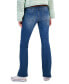 ფოტო #2 პროდუქტის Juniors' Mid-Rise Belted Bootcut Jeans