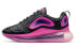 Фото #1 товара Кроссовки Nike Air Max 720 Детские черно-розовые