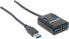 USB-концентратор USB Manhattan 4x USB-A 3.0 (162296)