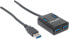 Фото #2 товара HUB USB Manhattan 4x USB-A 3.0 (162296)