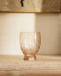 Фото #1 товара Raised design glass tumbler