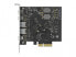 Фото #6 товара Delock 89074 - PCIe - USB 3.2 Gen 2 (3.1 Gen 2) - SATA 15-pin - China - 10 Gbit/s - 5 - 50 °C