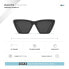 Очки HANUKEII Zante Sunglasses Черный, UV400 Protection/CAT3 - фото #7