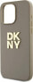 Фото #5 товара DKNY DKNY Wrist Strap Stock Logo - Etui iPhone 15 Pro Max (beżowy)