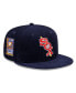 ფოტო #1 პროდუქტის Men's Navy Chicago White Sox Throwback Corduroy 59FIFTY Fitted Hat