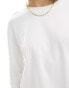 Фото #2 товара Selected Femme boxy long sleeve t-shirt in white