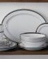 Фото #4 товара Dinnerware, Austin Platinum Large Oval Platter