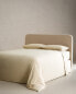 (200 thread count) cotton percale fitted sheet