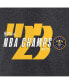 Фото #2 товара Men's Charcoal Denver Nuggets 2023 NBA Finals Champions Backboard T-shirt
