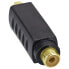 Фото #2 товара InLine S-Video Adapter active 4 Pin male / RCA female gold plated