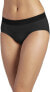 Фото #1 товара Jockey 268282 Women's Modern Micro Hipster Underwear 3 Pack Black Size 7 (XL)