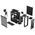 Fractal Design Meshify 2 Compact Lite - PC - Black - ATX - micro ATX - Mini-ITX - Steel - Tempered glass - 16.9 cm - 34.5 cm