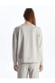 Фото #5 товара Bisiklet Yaka Oversize Kadın Sweatshirt