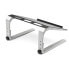 Фото #6 товара StarTech.com Adjustable Laptop Stand - Heavy Duty - 3 Height Settings - Notebook stand - Black - Silver - Aluminium - Steel - 43.2 cm (17") - 20 kg - REACH - CE - RoHS