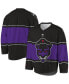 ფოტო #1 პროდუქტის Men's Black and Purple Panther City Lacrosse Club Replica Jersey