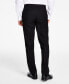 ფოტო #3 პროდუქტის Men's Slim-Fit Stretch Black Tuxedo Pants, Created for Macy's