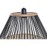 Фото #4 товара Потолочный светильник DKD Home Decor Чёрный Коричневый из бамбука 50 Вт 43 х 43 х 53 см