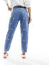 Tommy Jeans ultra high rise critter tapered mom jean in mid wash