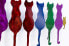 Фото #12 товара Wanddeko Metall Colorful Cats