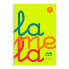 Notebook Lamela Multicolour White Quarto 80 Sheets