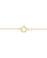 Фото #7 товара Italian Gold diamond Accent Heart Locket 18" Pendant Necklace in 10k Gold