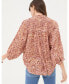 Plus Size Evelyn Wild Paisley Blouse